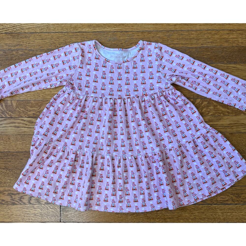 James & Lottie Girls' Gumball Print Dress Size 4